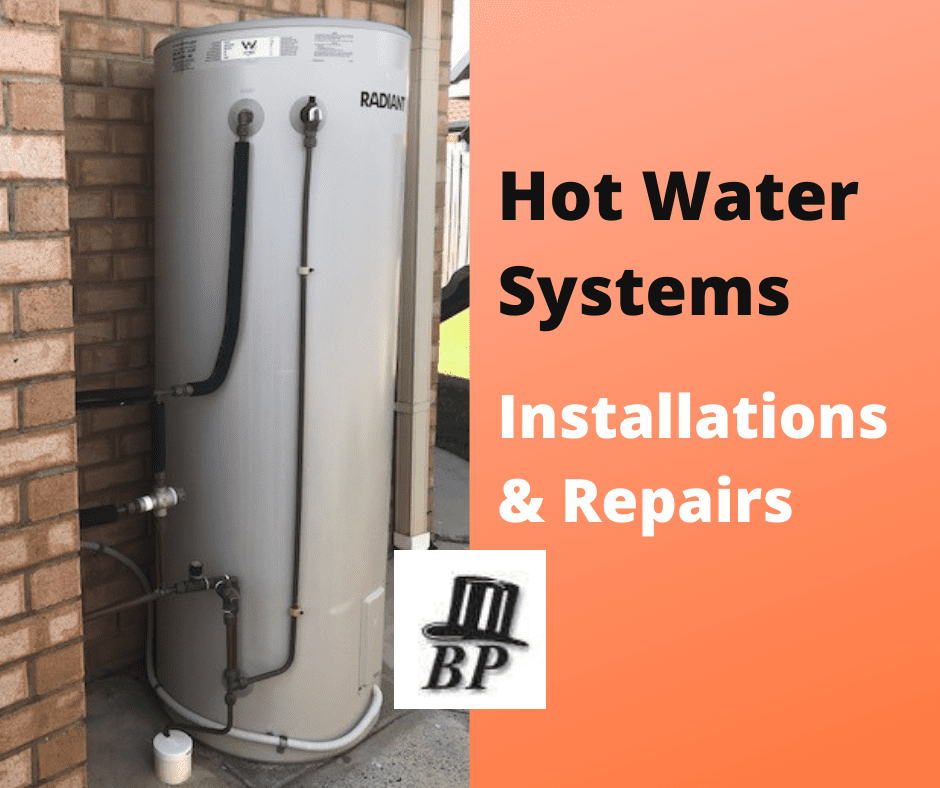 energy efficient hot water system installation