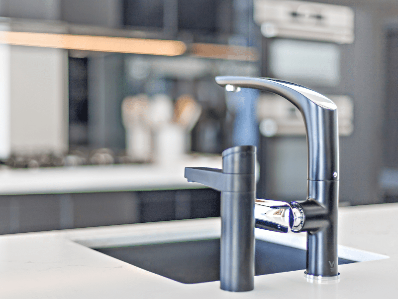 new taps plumbing upgrade