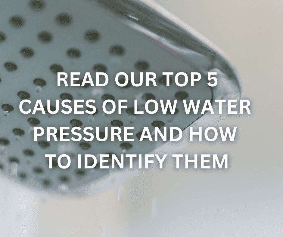 causes of low water pressure